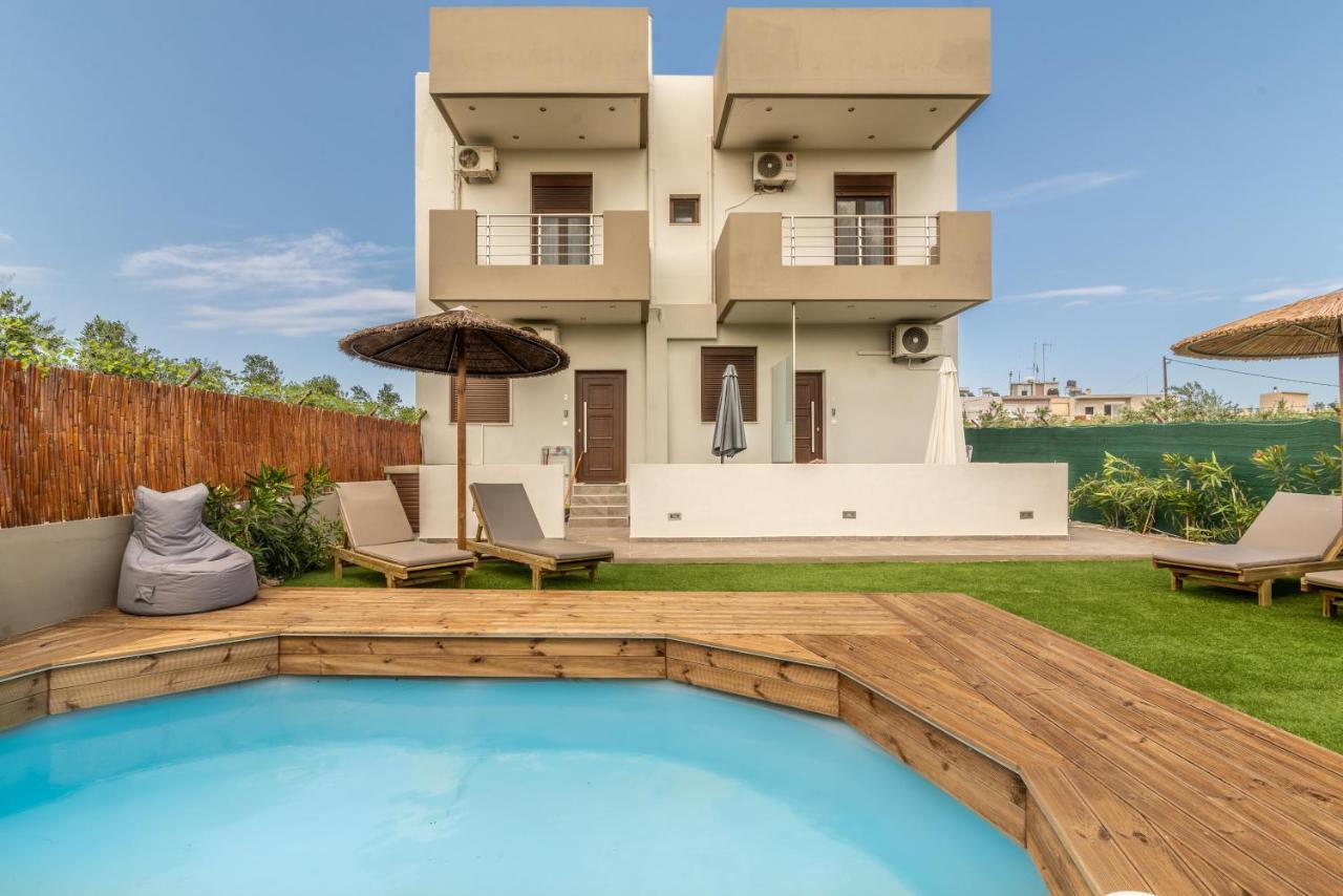 Modern House With Pool Near Beach Gazi ภายนอก รูปภาพ