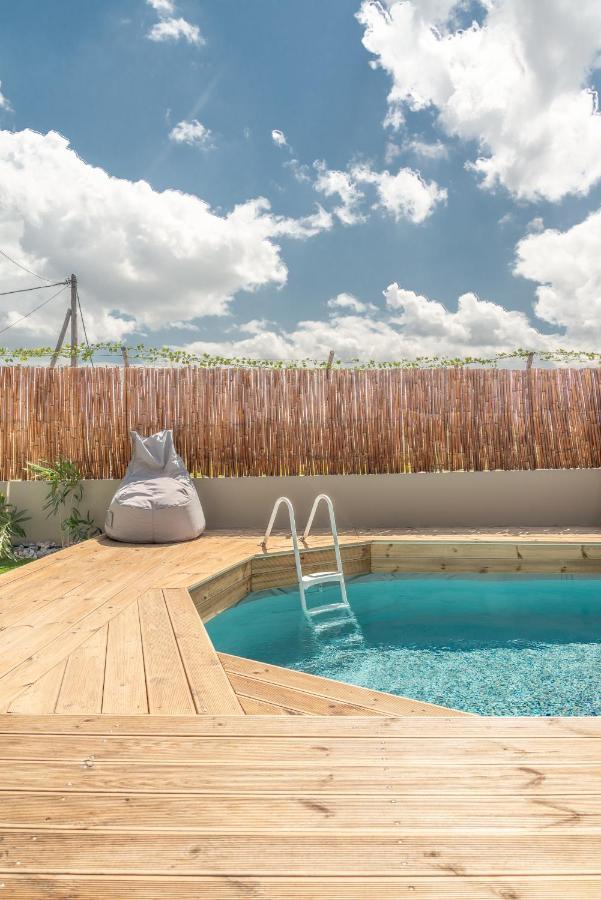 Modern House With Pool Near Beach Gazi ภายนอก รูปภาพ